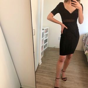 AKIRA - Black Midi Dress